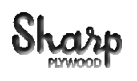 sharp plywoord logo